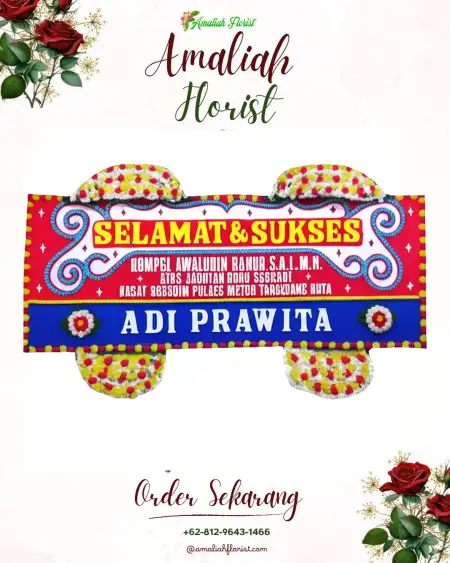 Papan Bunga Ucapan Selamat Pekikiran